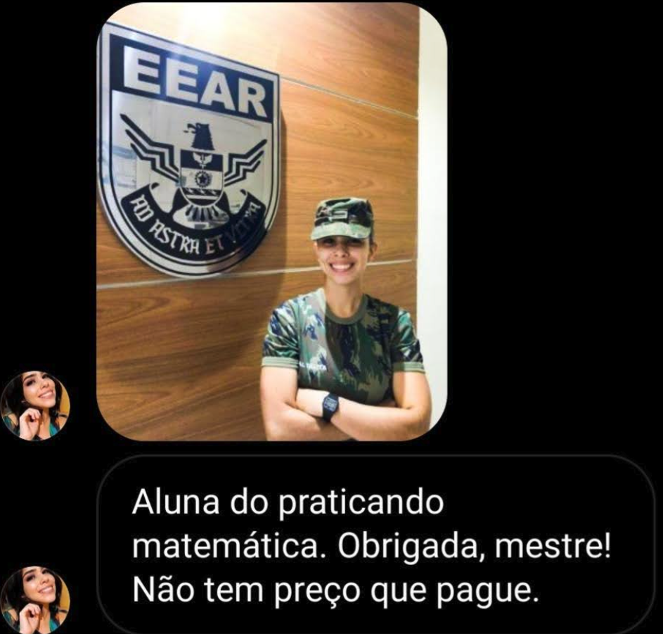 Aluna do Pratmat aprovada na EEAR
